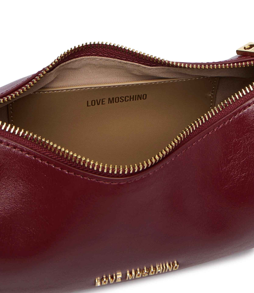Borsa donna Love Moschino a mano/spalla Hobo vino B27MO22 JC4390PP1PKO0552