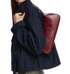 Borsa donna Love Moschino a mano/spalla Hobo vino B27MO22 JC4390PP1PKO0552