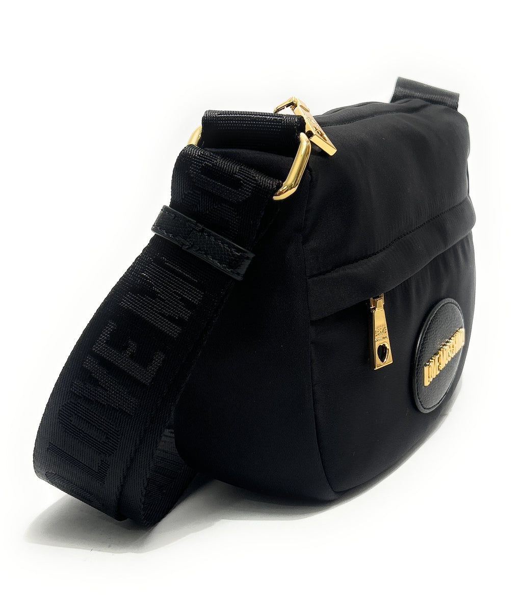 Borsa donna Love Moschino a spalla/tracolla in nylon nero B27MO19 JC4064PP1PLM100A