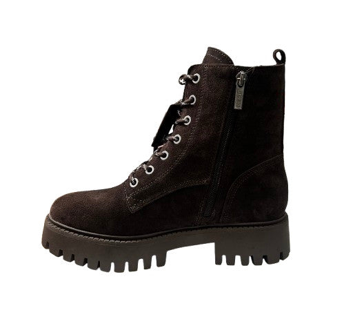 Scarpe donna Guess stivaletto brown D27GU32 FLFFIZSUE10