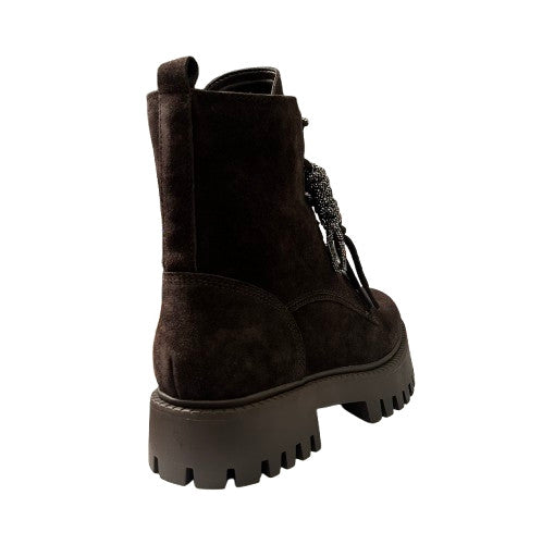 Scarpe donna Guess stivaletto brown D27GU32 FLFFIZSUE10