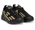 Sneaker EA7 Emporio Armani Ultimate C2 Kombat Core triple black/ light gold U27EA01 X8X217 XK433 R969