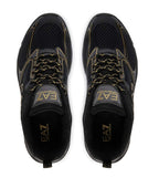 Sneaker EA7 Emporio Armani Predator triple black/ gold unisex U27EA03 X8X249 XK446 MZ177