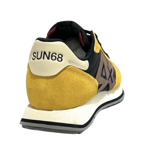 Sneaker uomo Sun68 Jaki bicolor giallo sole U27SU06 Z46122