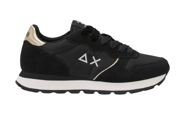 Sneaker Sun68 Ally Gold Silver 11 nero D27SU06 Z46202