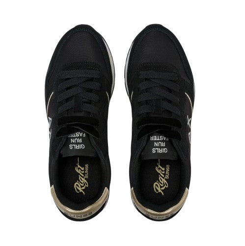 Sneaker Sun68 Ally Gold Silver 11 nero D27SU06 Z46202