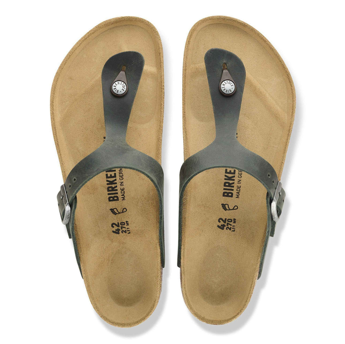 Sandalo/Ciabatta unisex Birkenstock Gizeh BS Thyme US26BI13 1032738