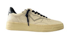 Scarpe uomo 4B12 sneakers bianco/ blu U27QB01 HYPER-U3013