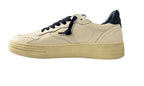Scarpe uomo 4B12 sneakers bianco/ blu U27QB01 HYPER-U3013