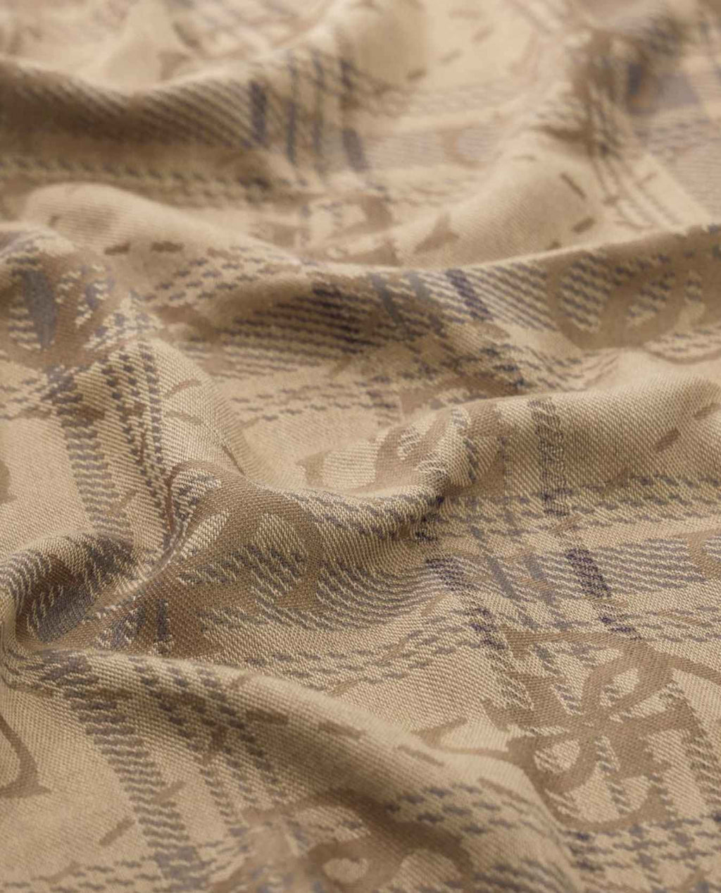 Foulard Guess unisex jacquard beige C27GU05 AM9621VIS03