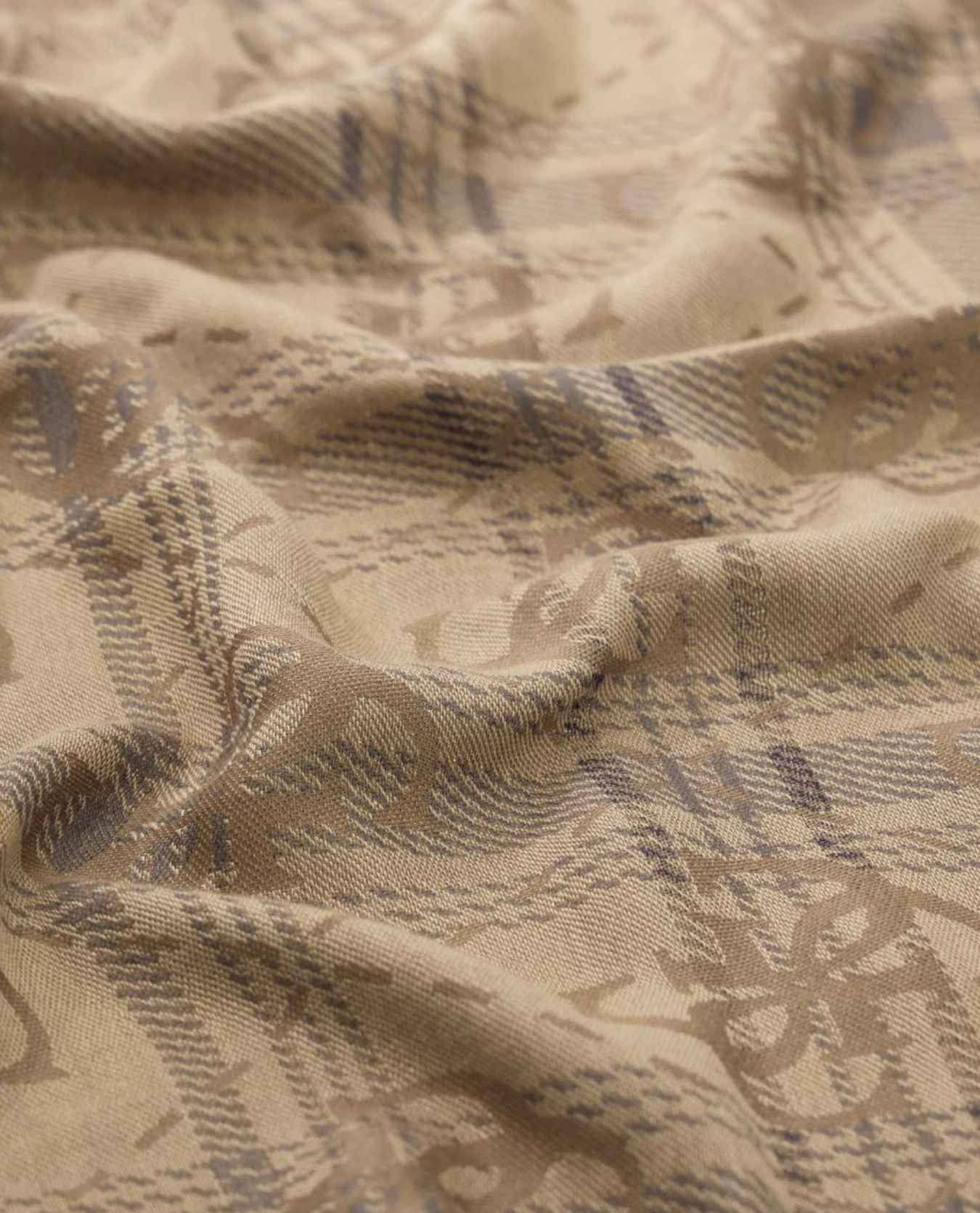 Foulard Guess unisex jacquard beige C27GU05 AM9621VIS03