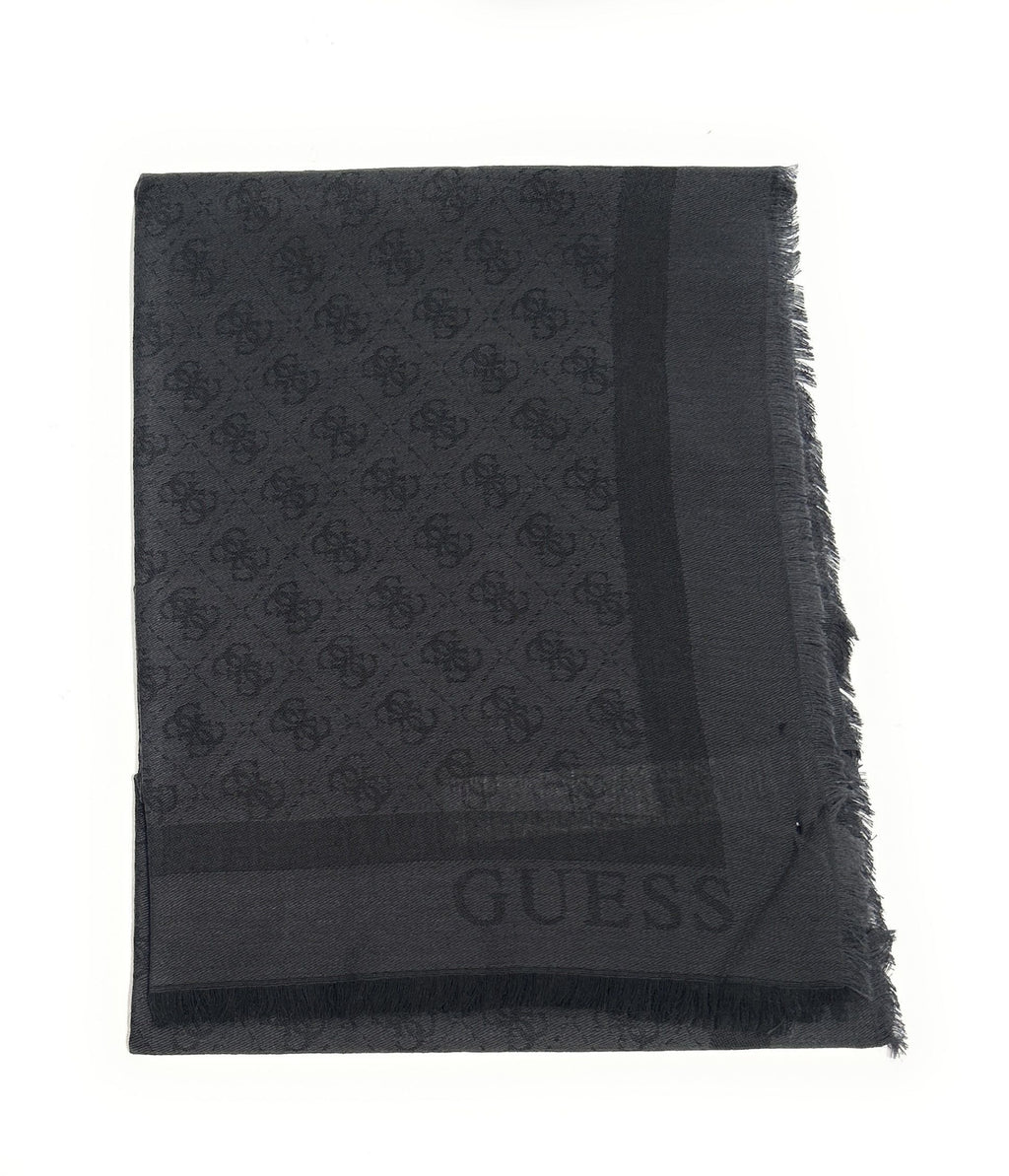 Foulard donna Guess Milano nero multilogo C27GU01 AM9617POL03
