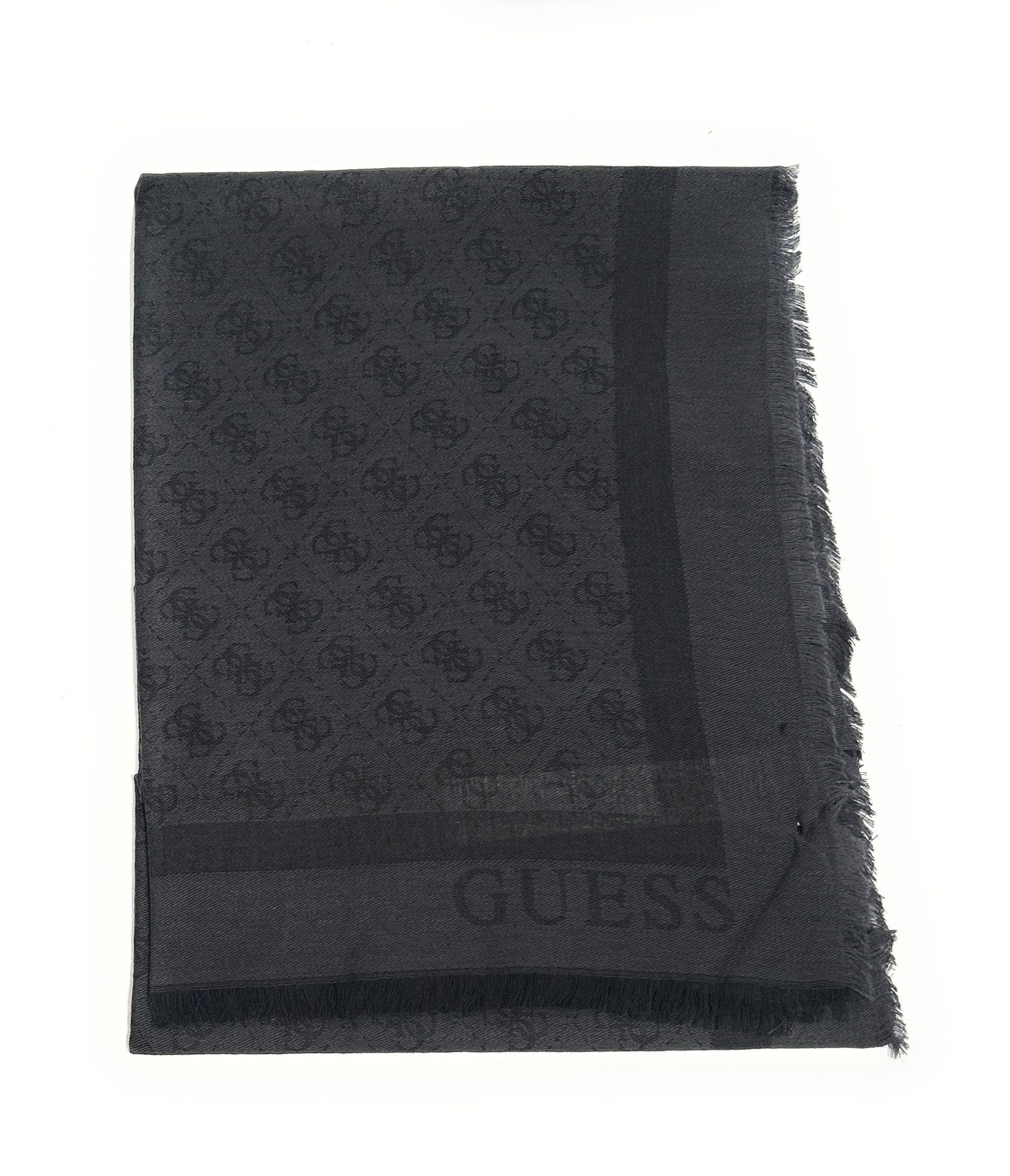 Foulard donna Guess Milano nero multilogo C27GU01 AM9617POL03