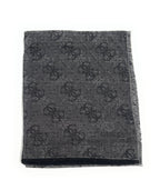 Foulard unisex Guess Boston jacquard nero multilogo C27GU08 AM9618MOD03