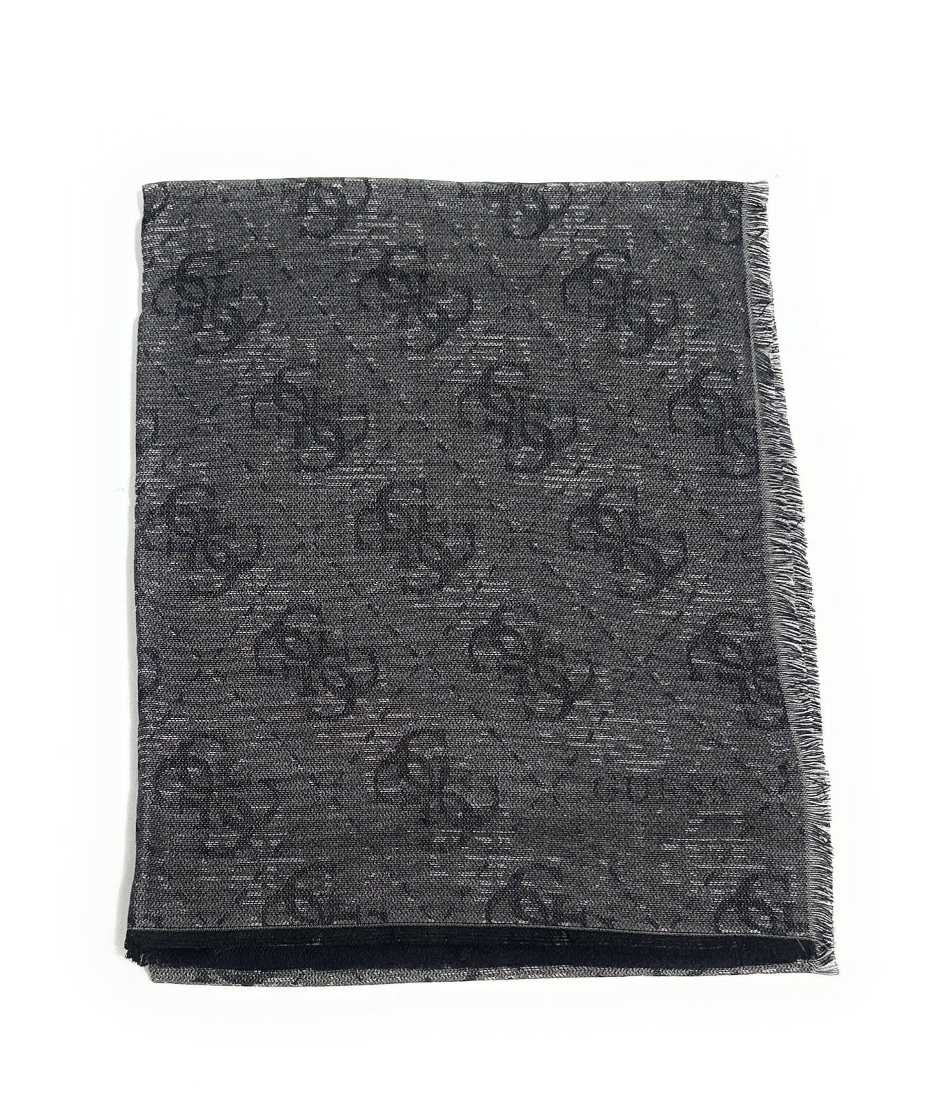 Foulard unisex Guess Boston jacquard nero multilogo C27GU08 AM9618MOD03