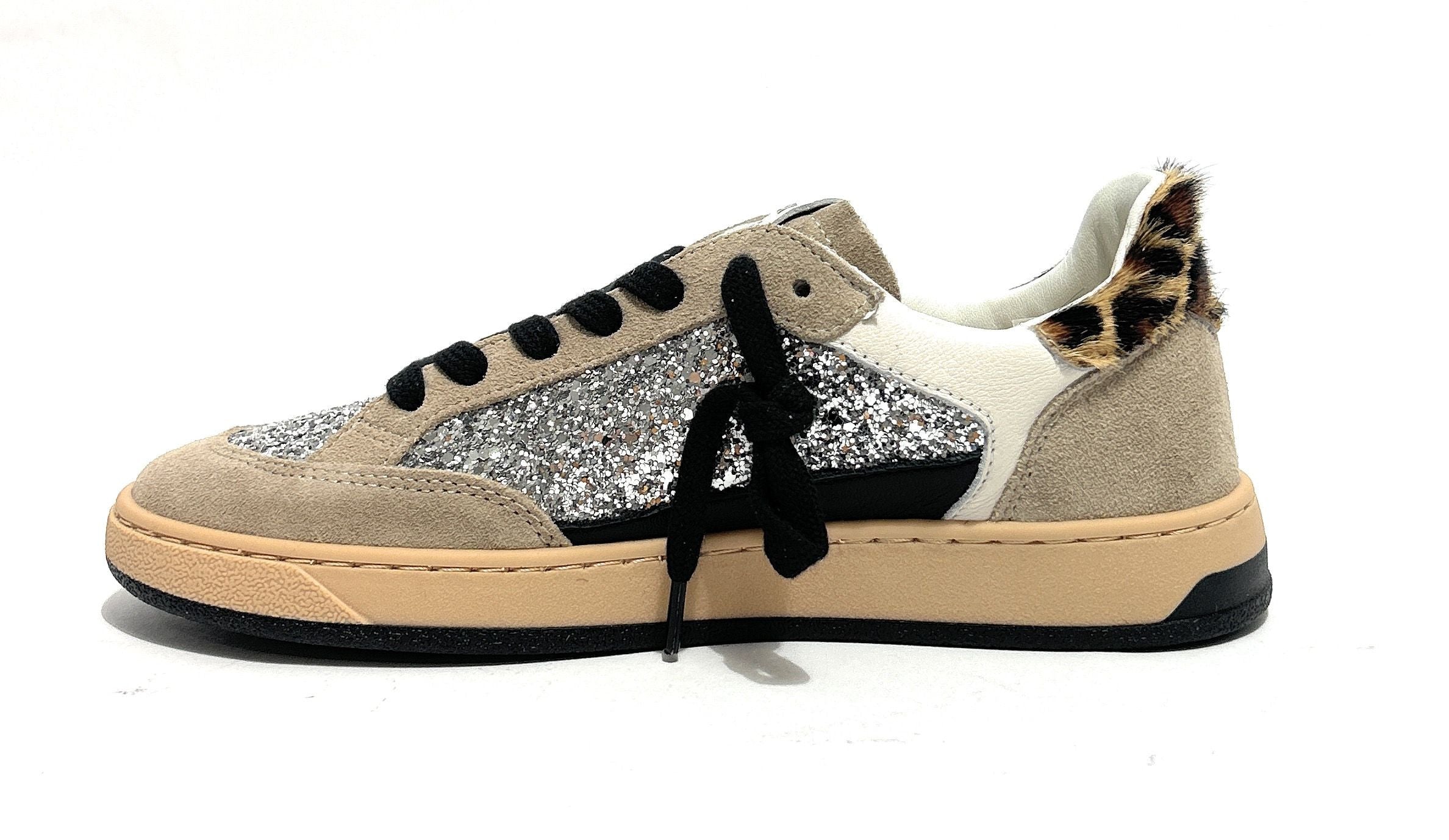 Sneaker donna SVNTYSX 7/6 Stay-D24 platinum/ leo D27SV04