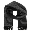 Sciarpa uomo Guess Milano nero multilogo C27GU18 AM9667POL03