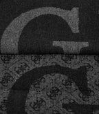 Sciarpa uomo Guess Milano nero multilogo C27GU18 AM9667POL03