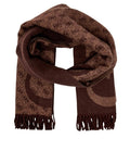 Sciarpa uomo Guess Milano marrone multilogo C27GU17 AM9667POL03