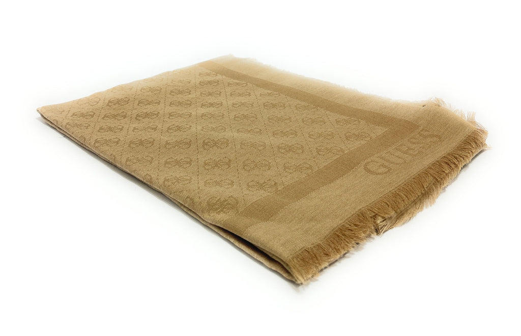 Foulard donna Guess Milano beige multilogo C27GU03 AM9617POL03