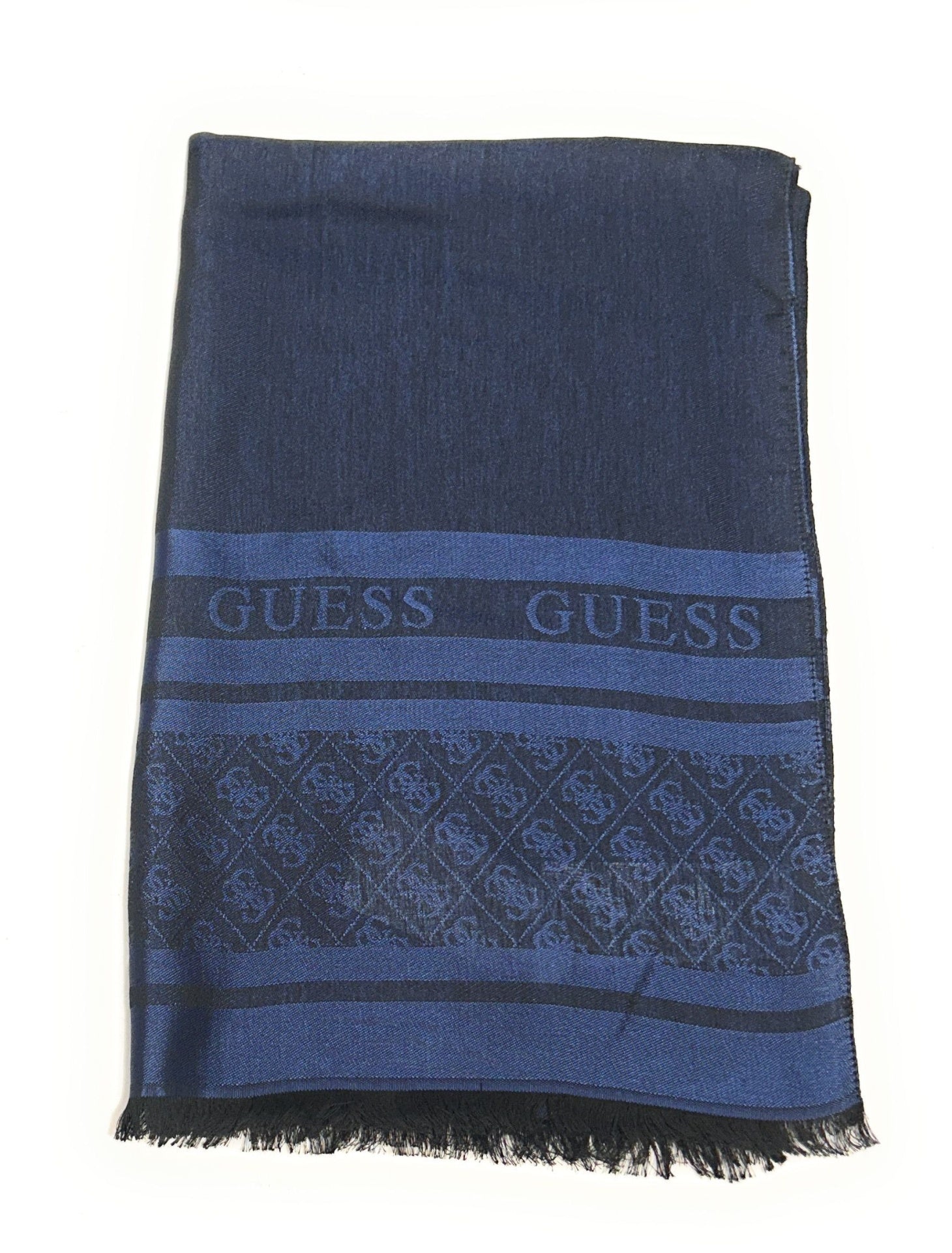 Foulard donna Guess blu multilogo C27GU14 AM9653VIS03