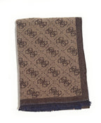 Sciarpa uomo Guess marrone multilogo C27GU15 AM9665POL03