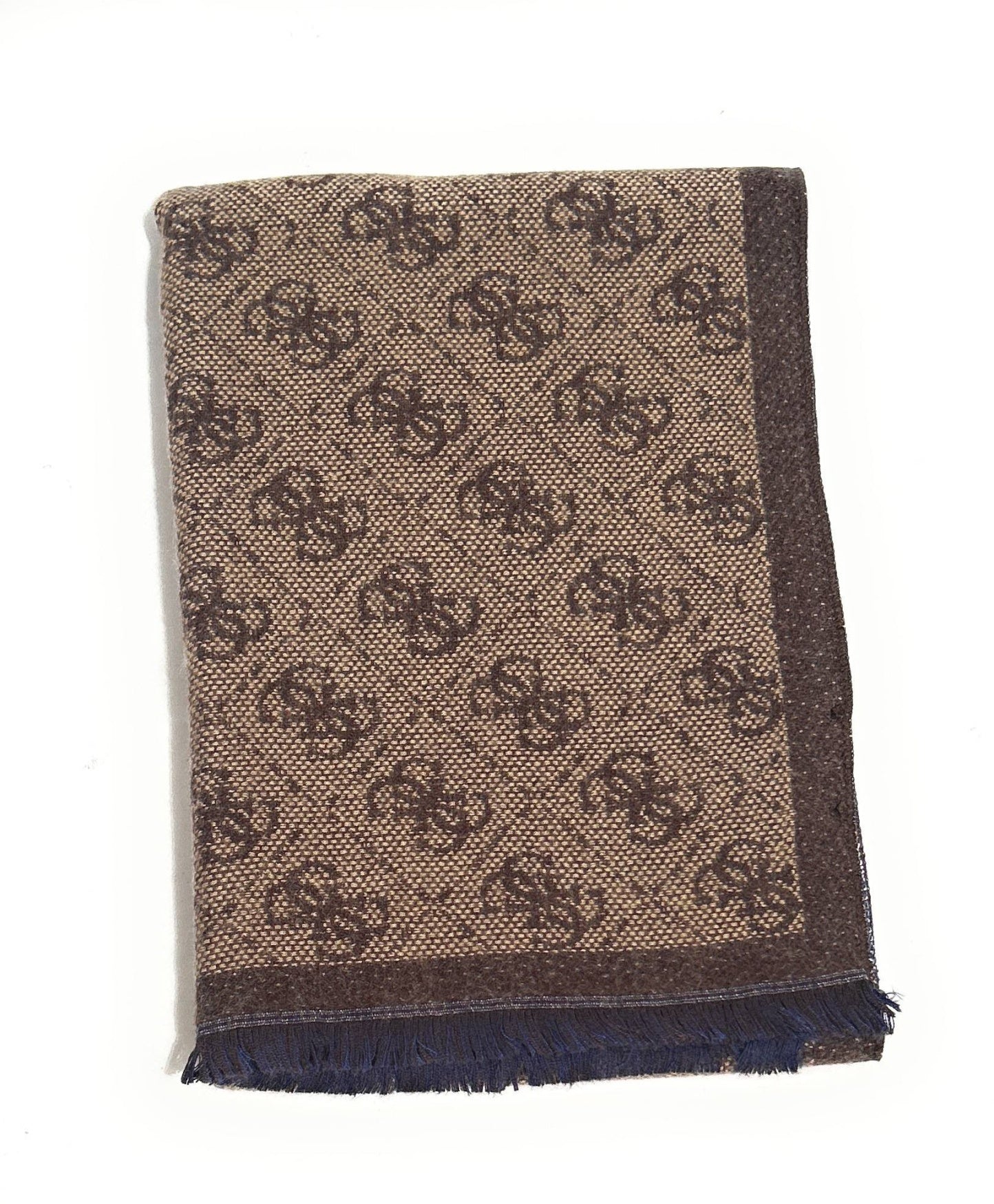 Sciarpa uomo Guess marrone multilogo C27GU15 AM9665POL03