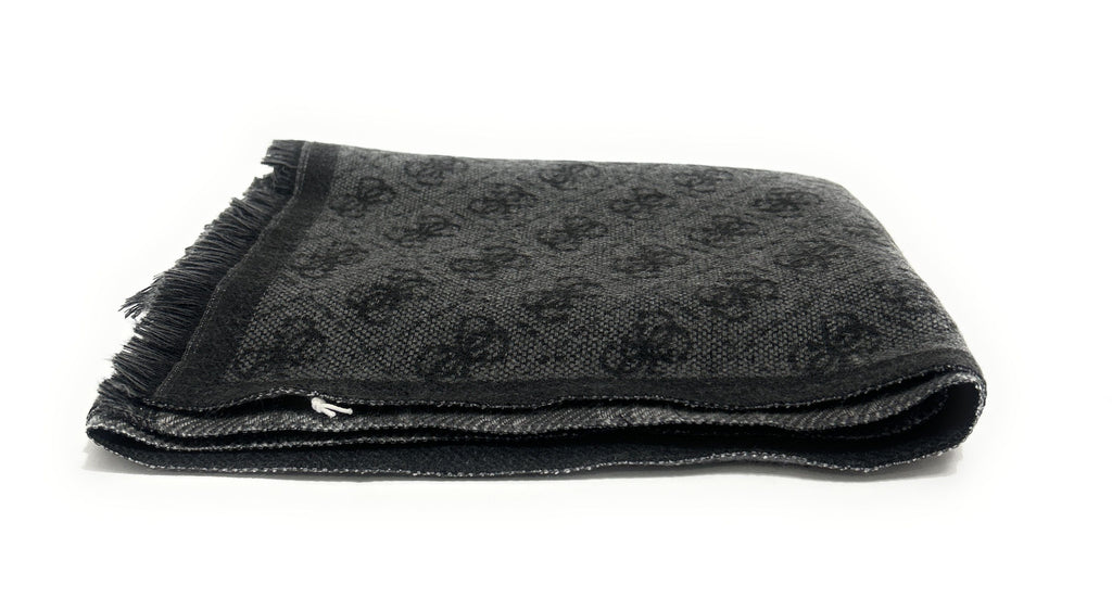 Sciarpa uomo Guess nero/grigio multilogo C27GU16 AM9665POL03