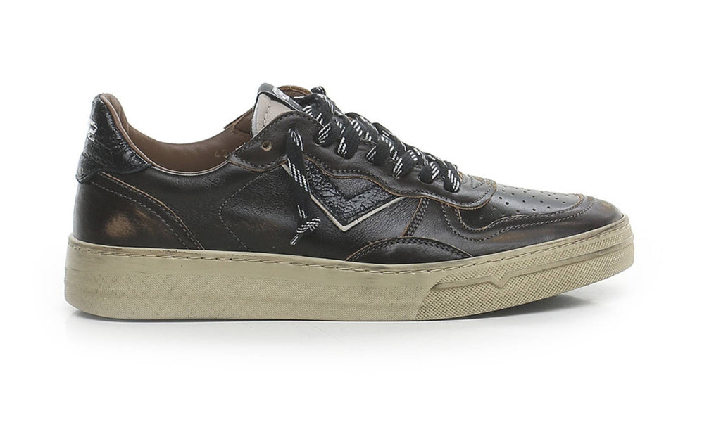 Scarpe uomo 4B12 sneaker testa di moro U27QB05 HYPER-U3021
