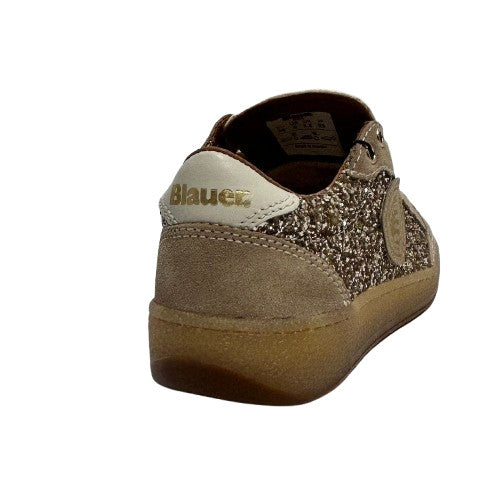 Sneaker donna Blauer Olympia21 platinum glitter D27BU01 F6OLYMPIA21/GLI