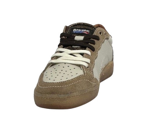 Sneaker donna Blauer Olympia21 cream/ dark brown D27BU02 F6OLYMPIA21/LEG
