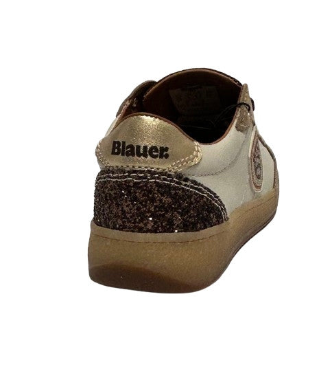 Sneaker donna Blauer Olympia21 cream/ dark brown D27BU02 F6OLYMPIA21/LEG