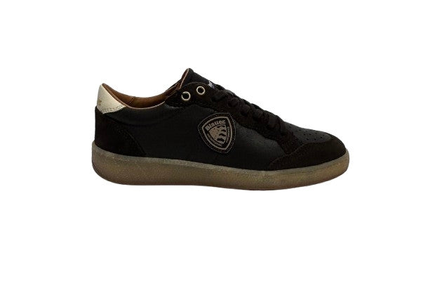 Scarpe uomo Blauer sneaker nero/marrone U27BU03 F6MURRAY21/LES