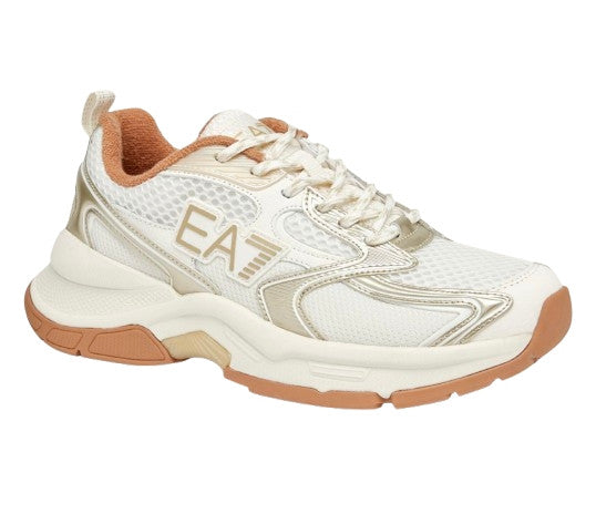 Sneaker EA7 Emporio Armani Predator white/ light gold unisex U27EA05 X8X249 XK446 MZ858