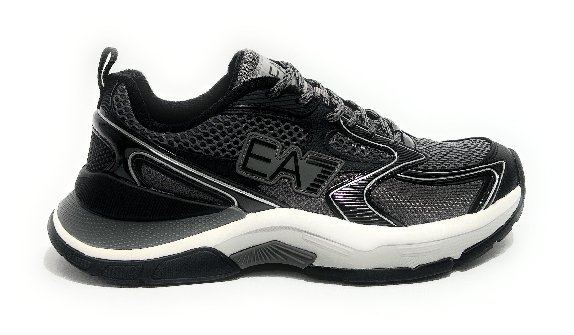 Sneaker EA7 Emporio Armani Predator pewter/ black/ pearliz unisex U27EA04 X8X249 XK446 MZ856