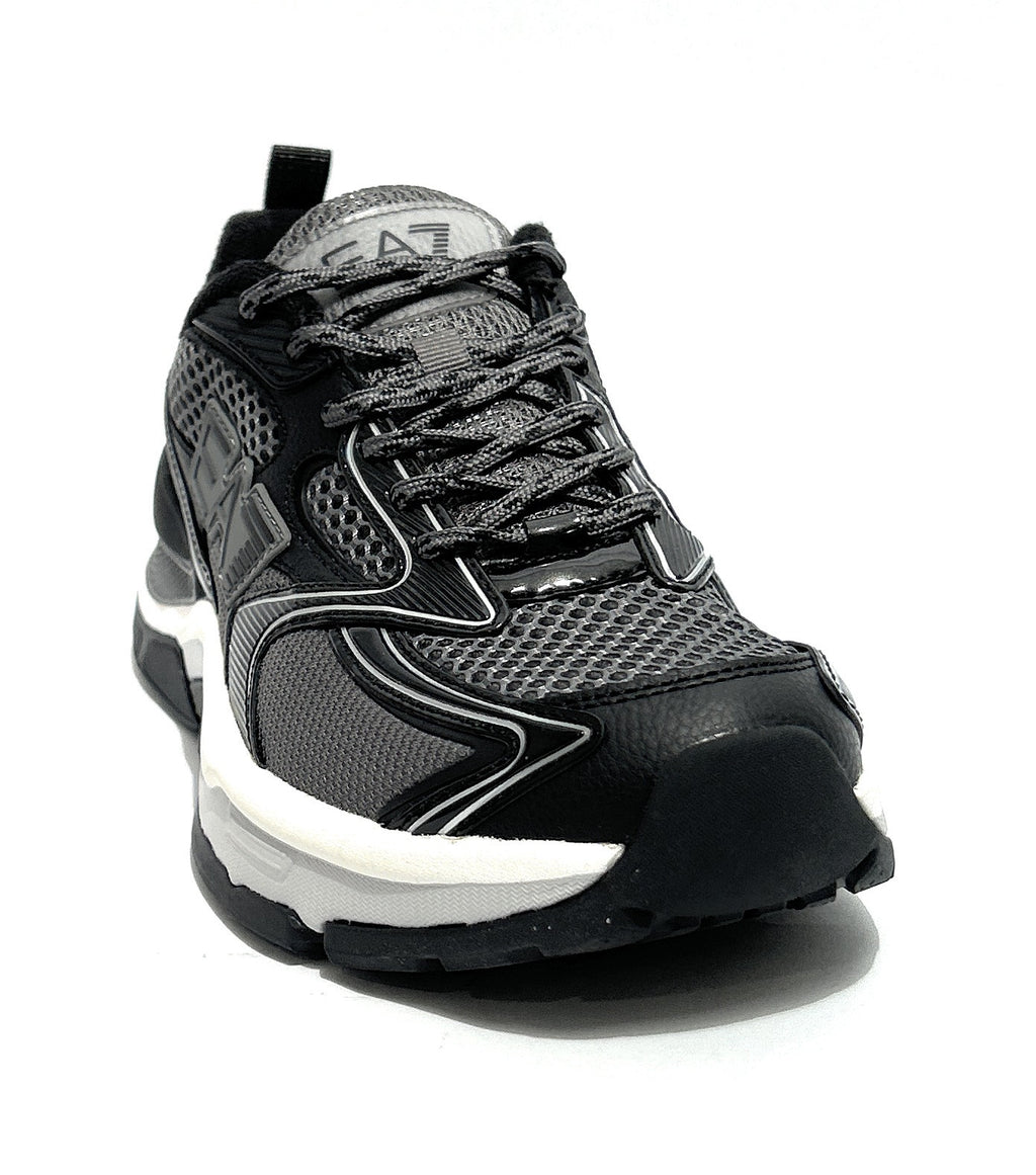 Sneaker EA7 Emporio Armani Predator pewter/ black/ pearliz unisex U27EA04 X8X249 XK446 MZ856