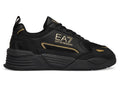 Sneaker EA7 Emporio Armani triple black/gold U27EA06 7X000308 AF18447 MZ177