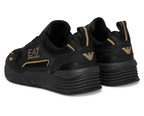 Sneaker EA7 Emporio Armani triple black/gold U27EA06 7X000308 AF18447 MZ177