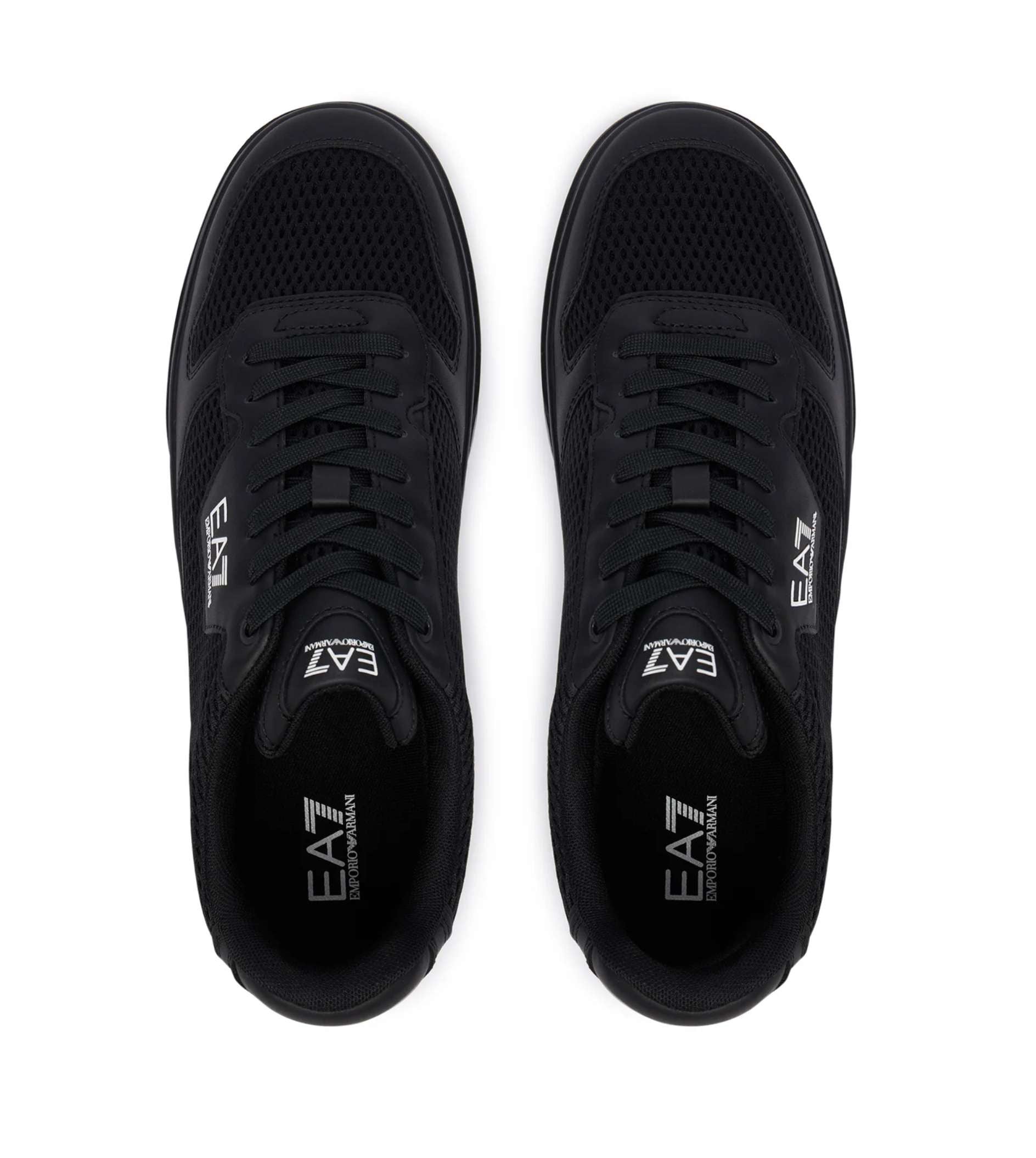 Sneaker EA7 Emporio Armani triple black/ white U27EA08 7X000650 AF23102 MC357