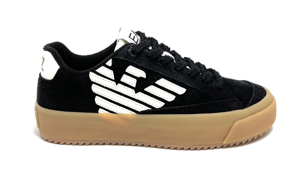 Sneaker EA7 Emporio Armani triple black/ white/ honey U27EA07 7X000872 AF28086 MC685