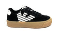 Sneaker EA7 Emporio Armani triple black/ white/ honey U27EA07 7X000872 AF28086 MC685