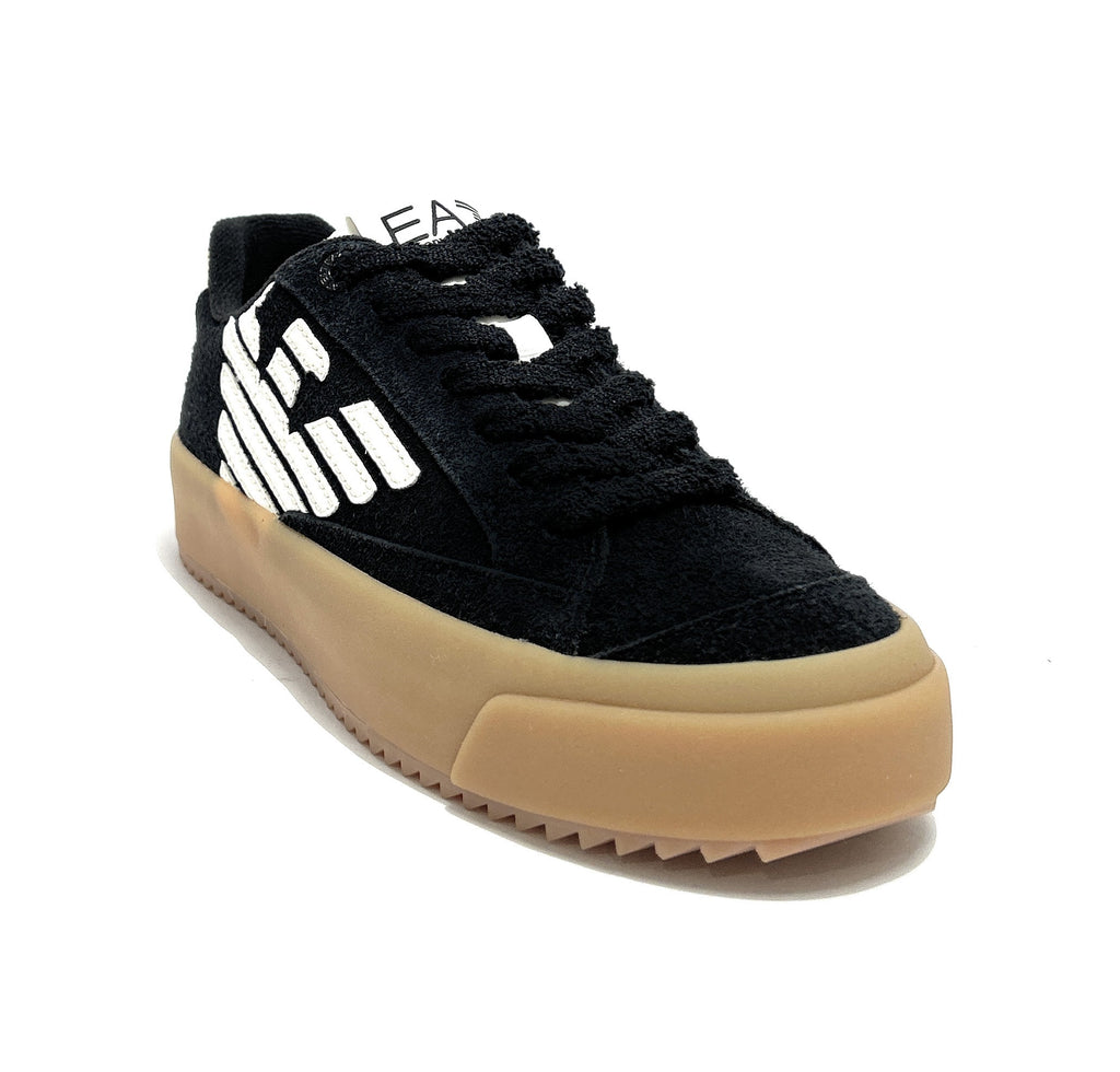Sneaker EA7 Emporio Armani triple black/ white/ honey U27EA07 7X000872 AF28086 MC685