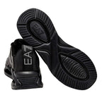 Sneaker EA7 Emporio Armani triple black/cloudbu U27EA09 7X000303 AF18441 MC662