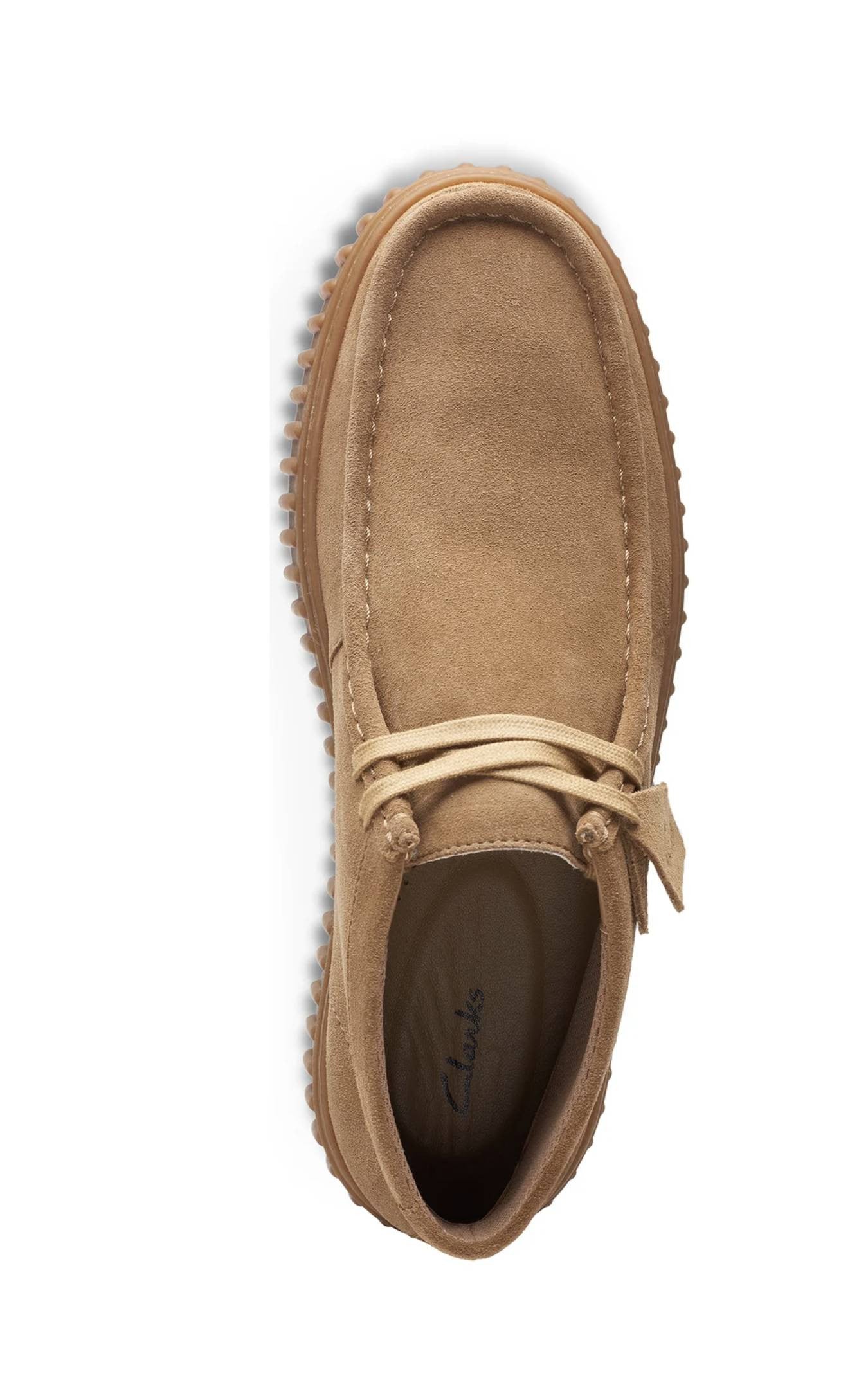 Polacchino uomo Clarks Torhill Hi dark sand suede U27CL01 26173663