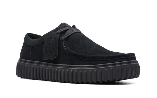 Allacciata uomo Clarks Torhill Lo black sde leather U27CL05 26172019