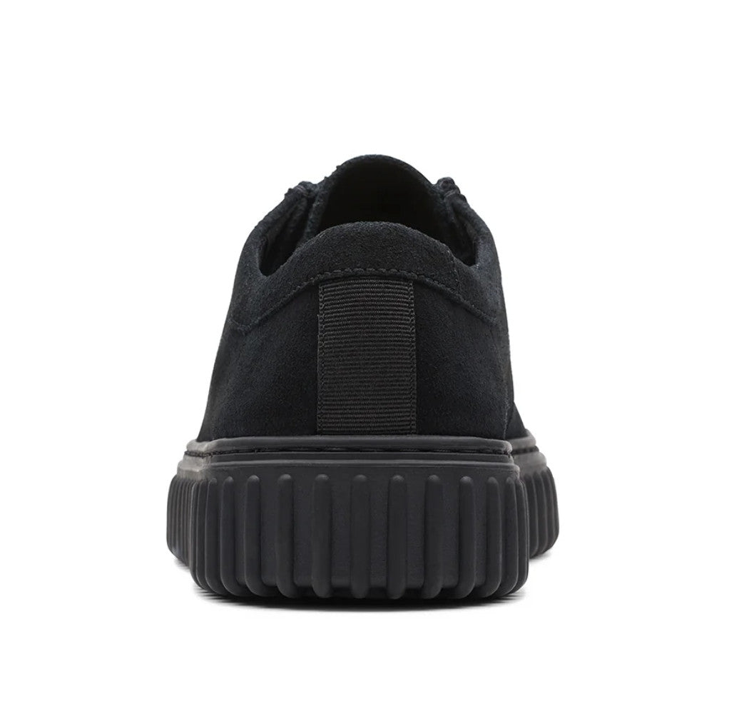Allacciata uomo Clarks Torhill Lo black sde leather U27CL05 26172019