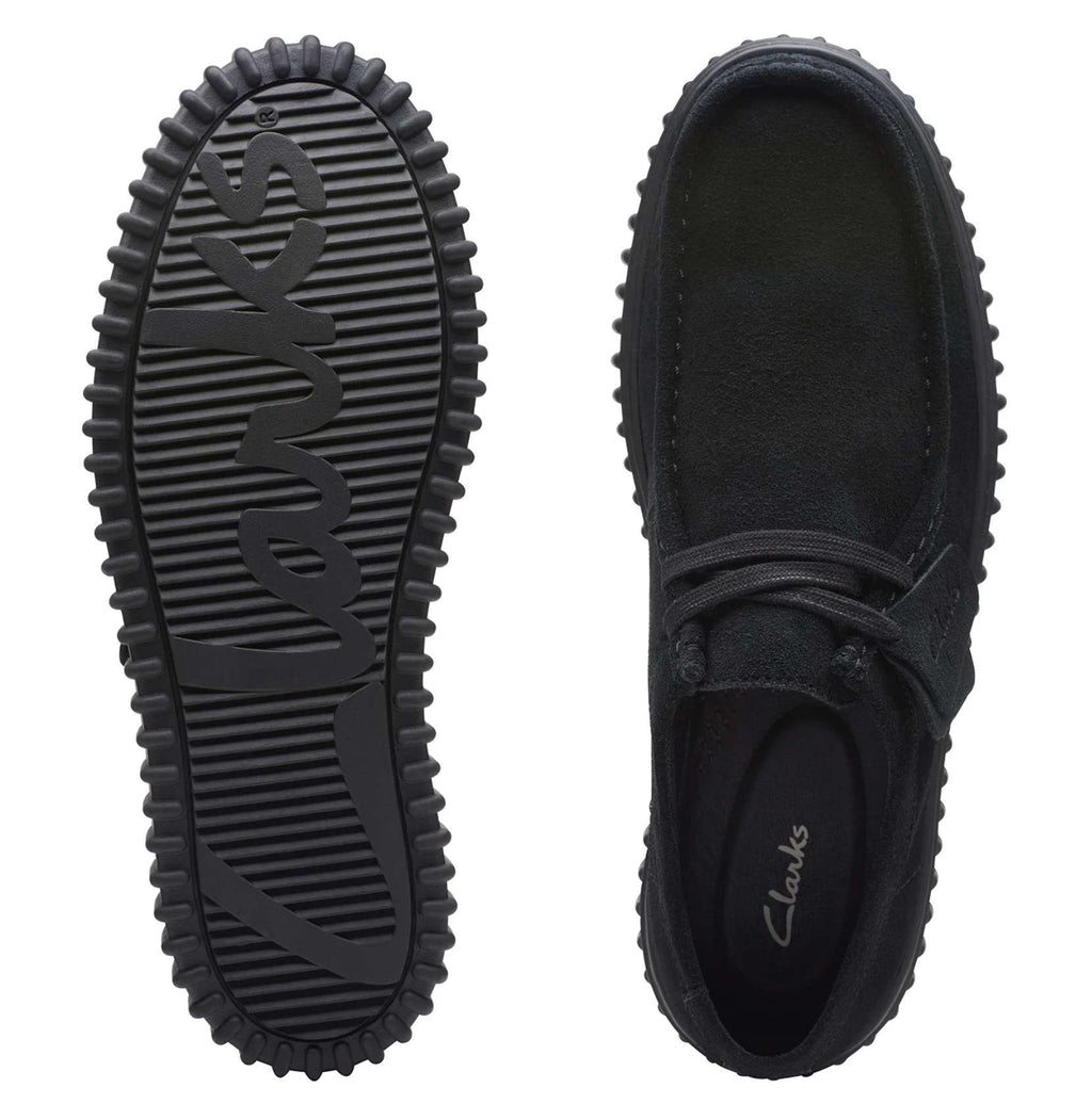 Allacciata uomo Clarks Torhill Lo black sde leather U27CL05 26172019