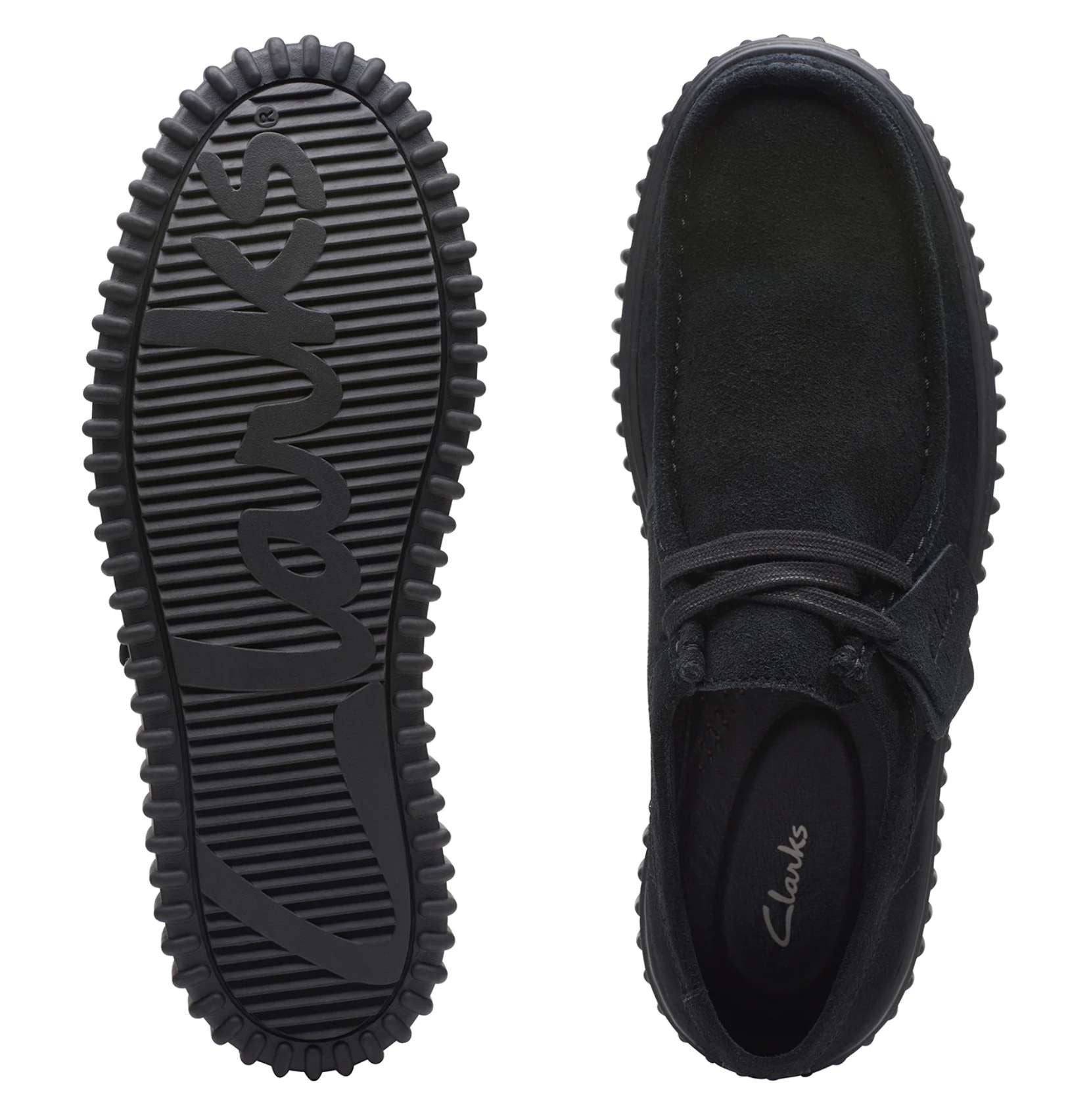 Allacciata uomo Clarks Torhill Lo black sde leather U27CL05 26172019