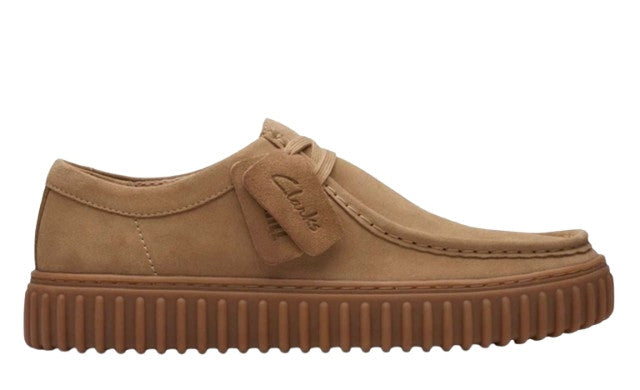 Allacciata uomo Clarks Torhill Lo dark sand suede U27CL03 26173471