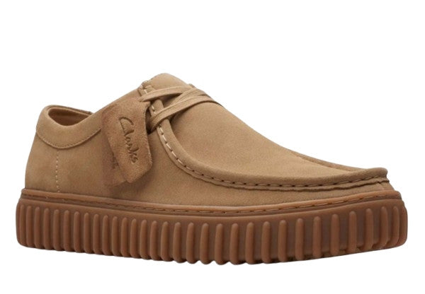 Allacciata uomo Clarks Torhill Lo dark sand suede U27CL03 26173471